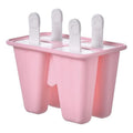 Premium Silicone Ice Cream Mould – Blue 6 Grid