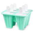 Premium Silicone Ice Cream Mould – Green 6 Grid