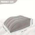 Premium Inflatable PVC Leg Pillow Wedge – Blue