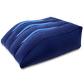 Premium Inflatable PVC Leg Pillow Wedge – Blue
