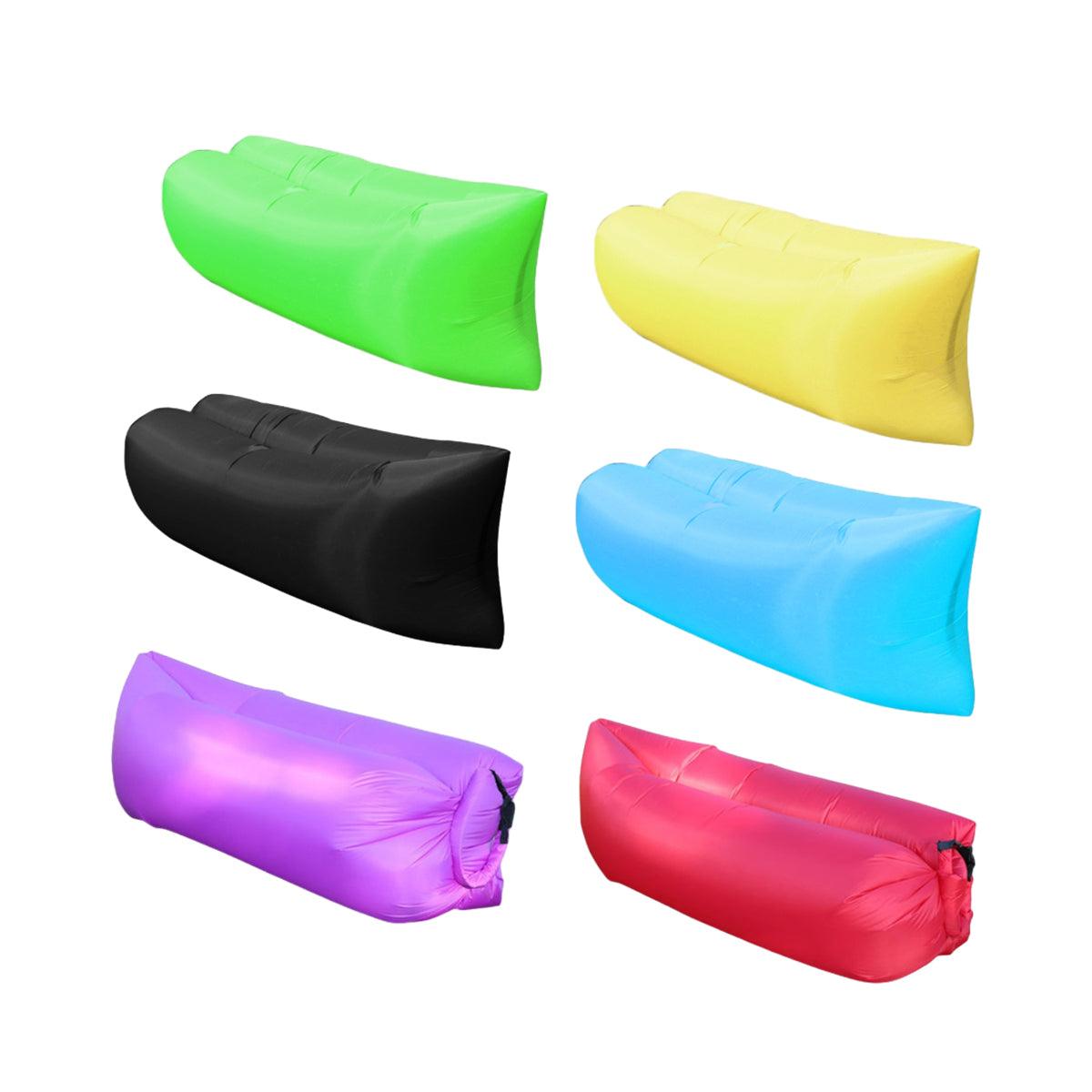 Premium Inflatable Air Sofa Bed - Green