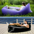 Premium Inflatable Air Sofa Bed - Green