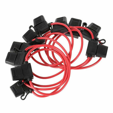 10-Pack 12V 40A Waterproof Blade Inline Fuse Holders - SuperSaverAU - view 2