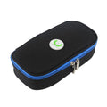 Premium Black Insulated Insulin Pen Cooler Travel Pouch with Organiser Pockets