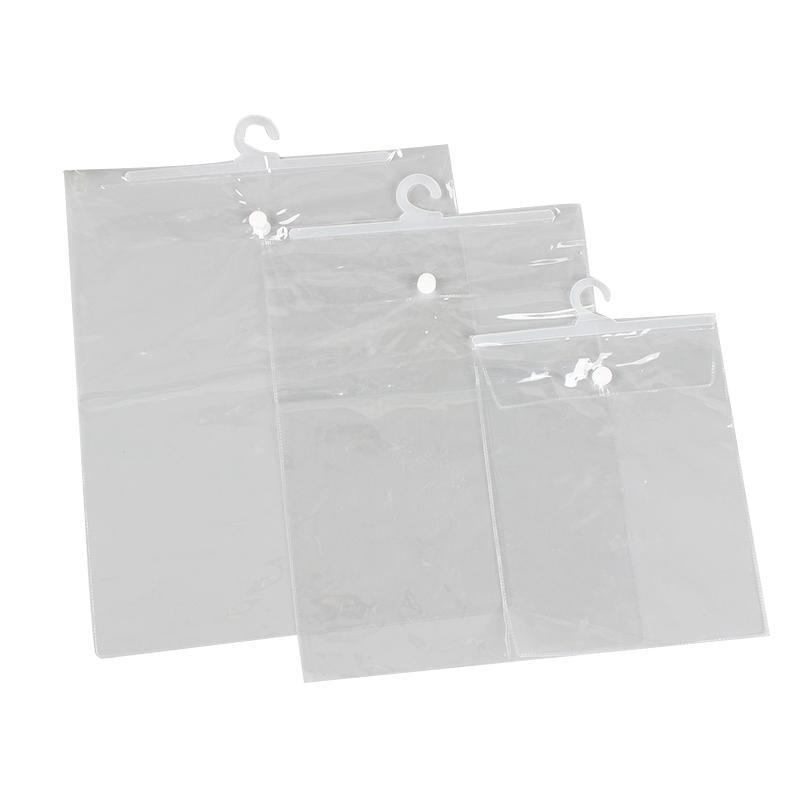 Clear Hanging Storage Bag - 100PCS Set (17CM x 22CM)