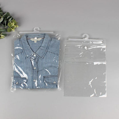 Clear Hanging Storage Bag - 100PCS Set (17CM x 22CM)
