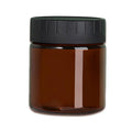 Premium 10pcs 120ml Frosted Brown PET Wide Mouth Cosmetic Bottles with Screw Lids