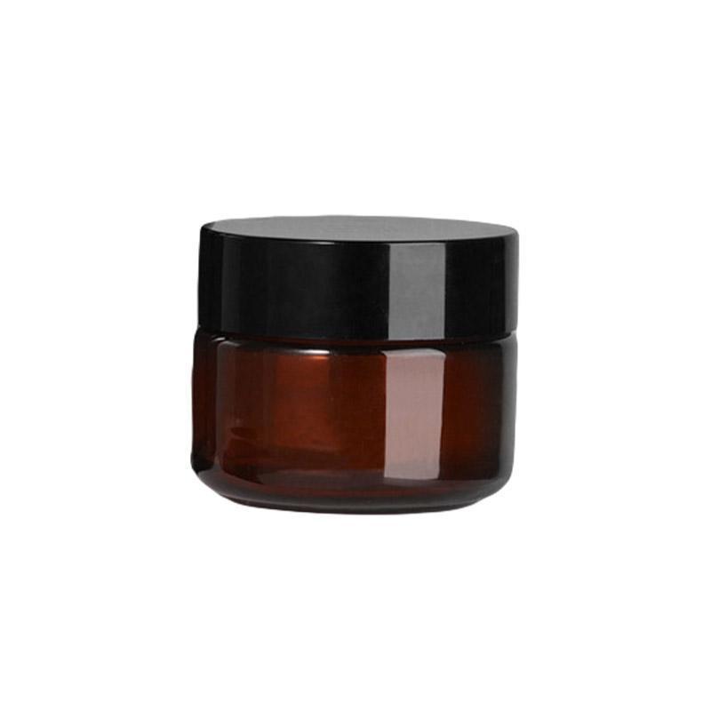 10pcs Brown PET Plastic Frosted Wide Mouth Bottles - 120ml