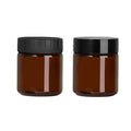 10pcs Brown PET Plastic Wide Mouth Bottles - 120ml - SuperSaverAU - view 2