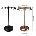 Premium Bronze Rotating Iron Jewellery Display Stand