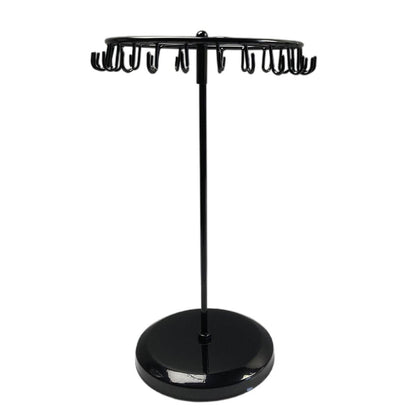 Iron Jewellery Rack Rotating Necklace Display - Bronze