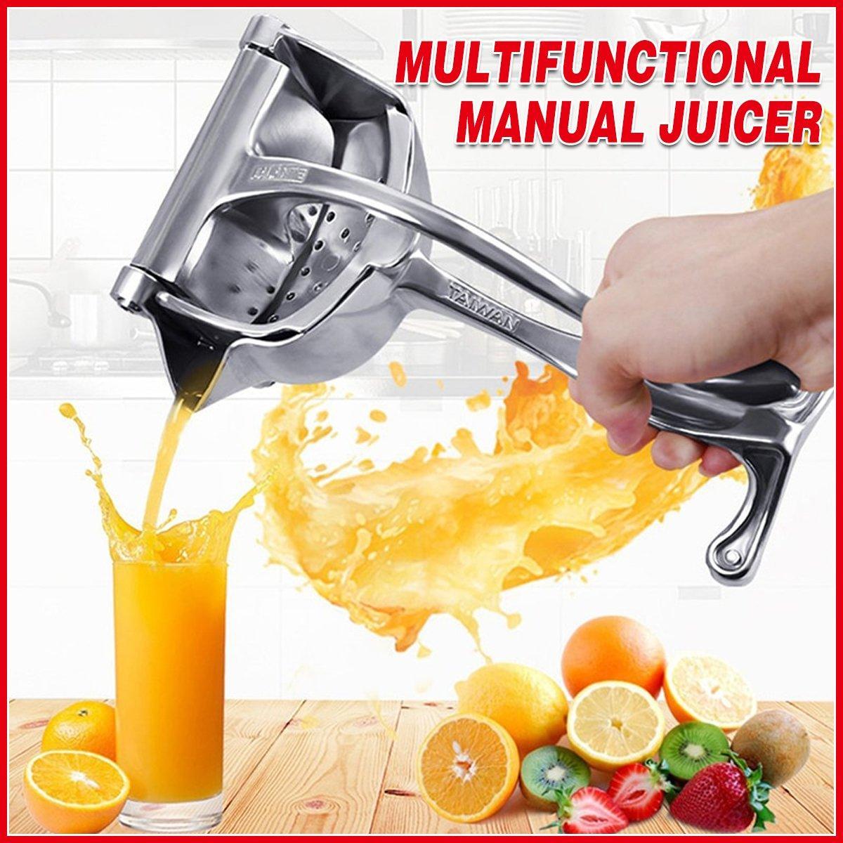 Premium Aluminium Alloy Manual Juicer – with Removable Liner