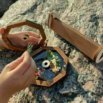 DIY Wooden Kaleidoscope Kit for Children - Craft Toy Gift