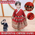 Red Hanfu Traditional Chinese Dress for Boys and Girls - 130CM - SuperSaverAU - view 1