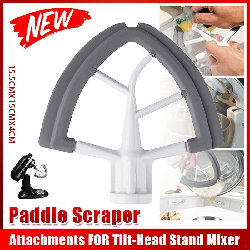 Premium Flex Edge Beater Paddle Scraper for KitchenAid Tilt Head Mixer