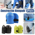 EVA Foam Knee Pads (5 Pairs) for Construction & Flooring - Water-Resistant Black - SuperSaverAU - view 1