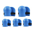 EVA Foam Knee Pads (5 Pairs) for Construction & Flooring - Water-Resistant Black - SuperSaverAU - view 6
