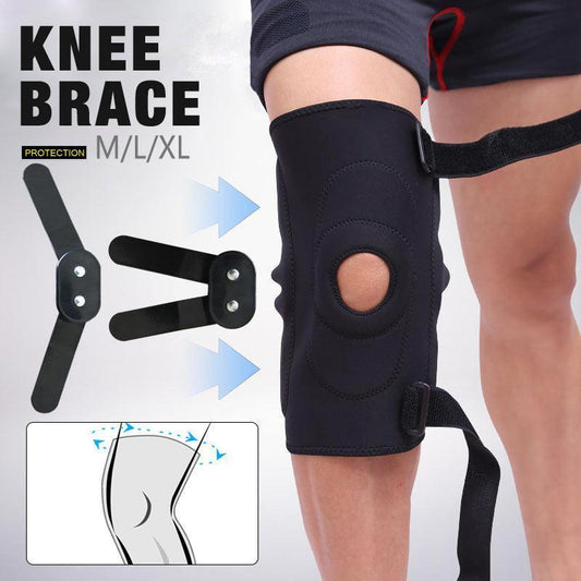 Adjustable Knee Brace Support with Dual Hinges for Arthritis - M