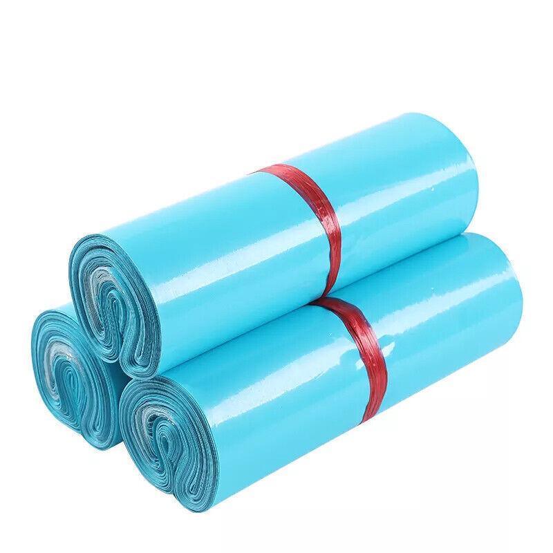 Self-Sealing Poly Mailer Bags - Blue - 38x52CM