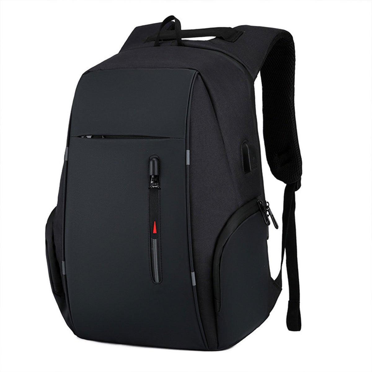Men's Multi-Functional Business Backpack 15.6" Laptop, USB Port, Water-Resistant