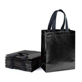 24pcs Laser Non Woven Gift Bags Tote Bags for Party Favor Wedding and Birthday - Rose Red - SuperSaverAU - view 6