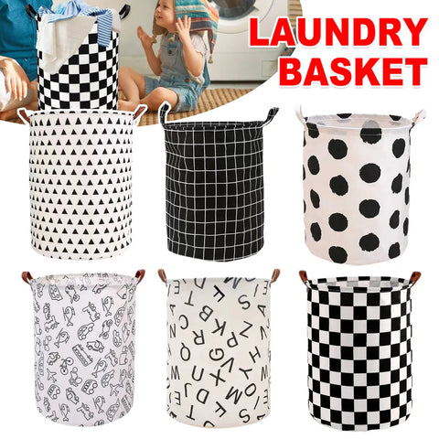 Premium Foldable Laundry Basket – Cars Waterproof Fabric
