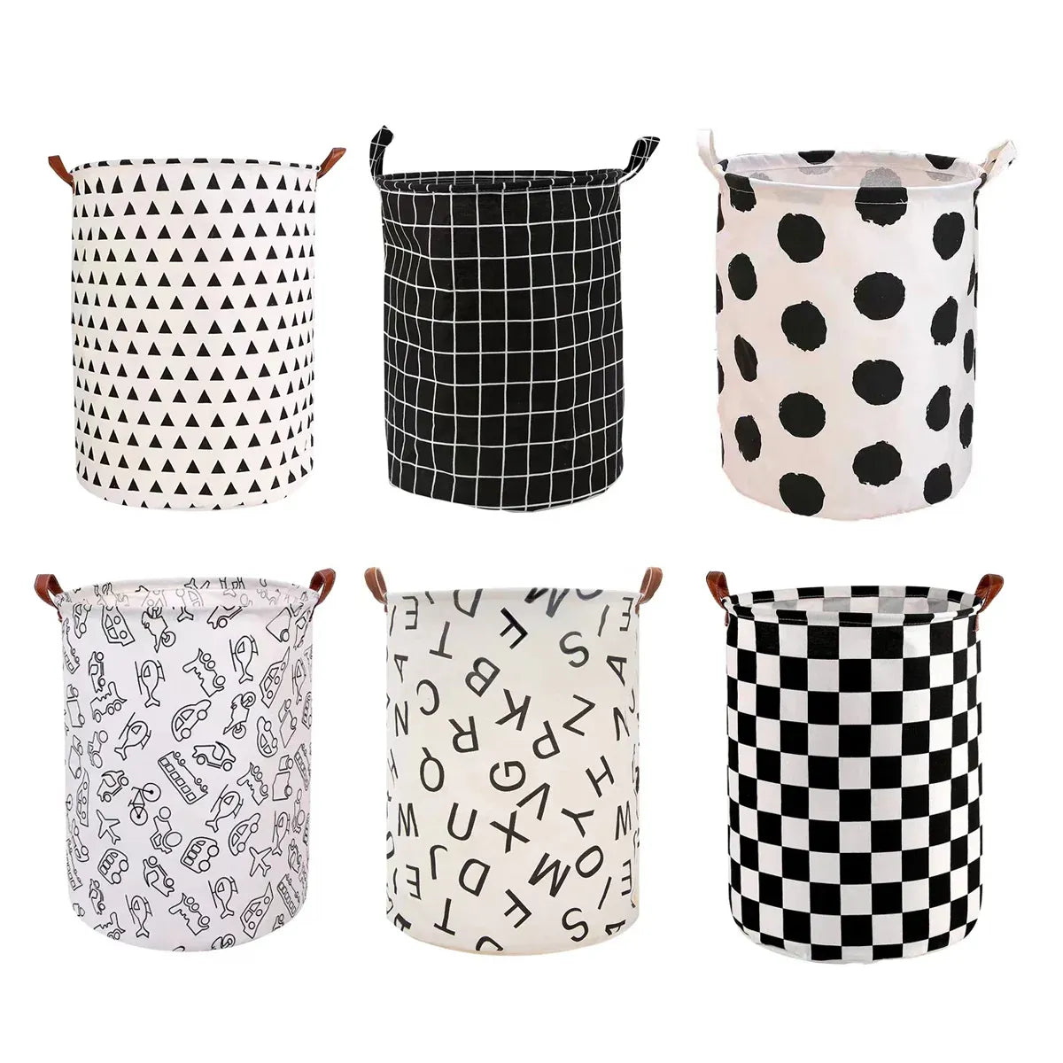 Premium Foldable Laundry Basket – Cars Waterproof Fabric