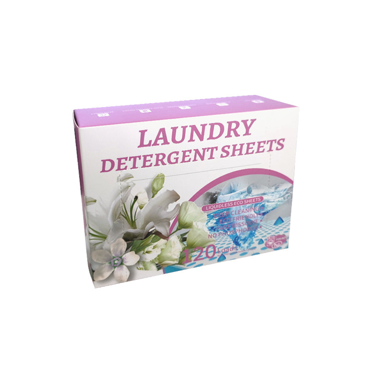 Premium Concentrated Laundry Tablets – Flax 120 Pack