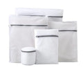 Premium Zipper Mesh Laundry Bags – Grey 5 Piece Set