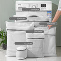 Premium Zipper Mesh Laundry Bags – Grey 5 Piece Set