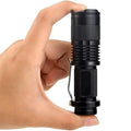 5/10x Mini Q5 LED Flashlight Torch 1200LM Adjustable Focus Waterproof 5PCS - SuperSaverAU - view 2