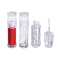 Premium 10pcs 3ml Transparent Lip Gloss Tubes with Applicator Wands