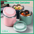 Premium Stainless Steel Insulated Lunch Box – Green with Leak-Proof Lid