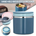 Premium Stainless Steel Insulated Lunch Box – Green with Leak-Proof Lid