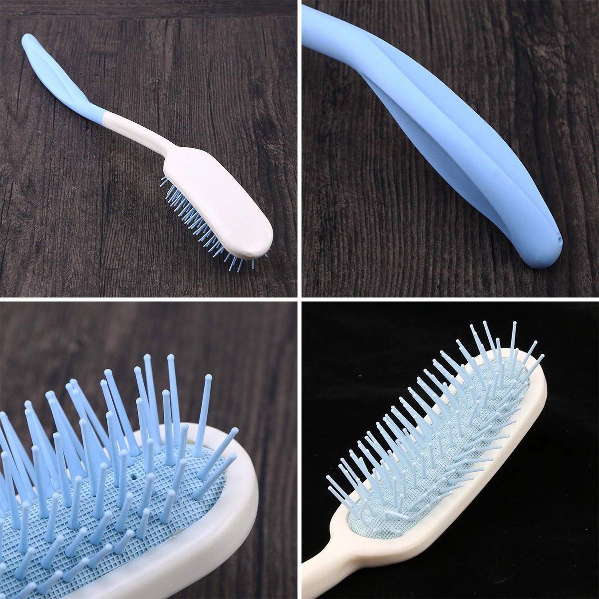 Premium Extra Long Handle Hair Comb and Brush for Elderly Limited Mobility Users