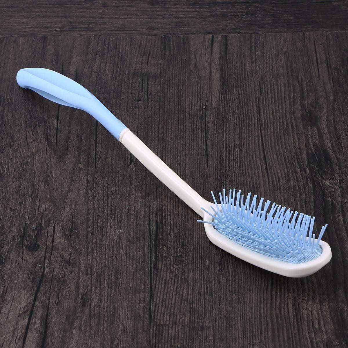 Premium Extra Long Handle Hair Comb and Brush for Elderly Limited Mobility Users