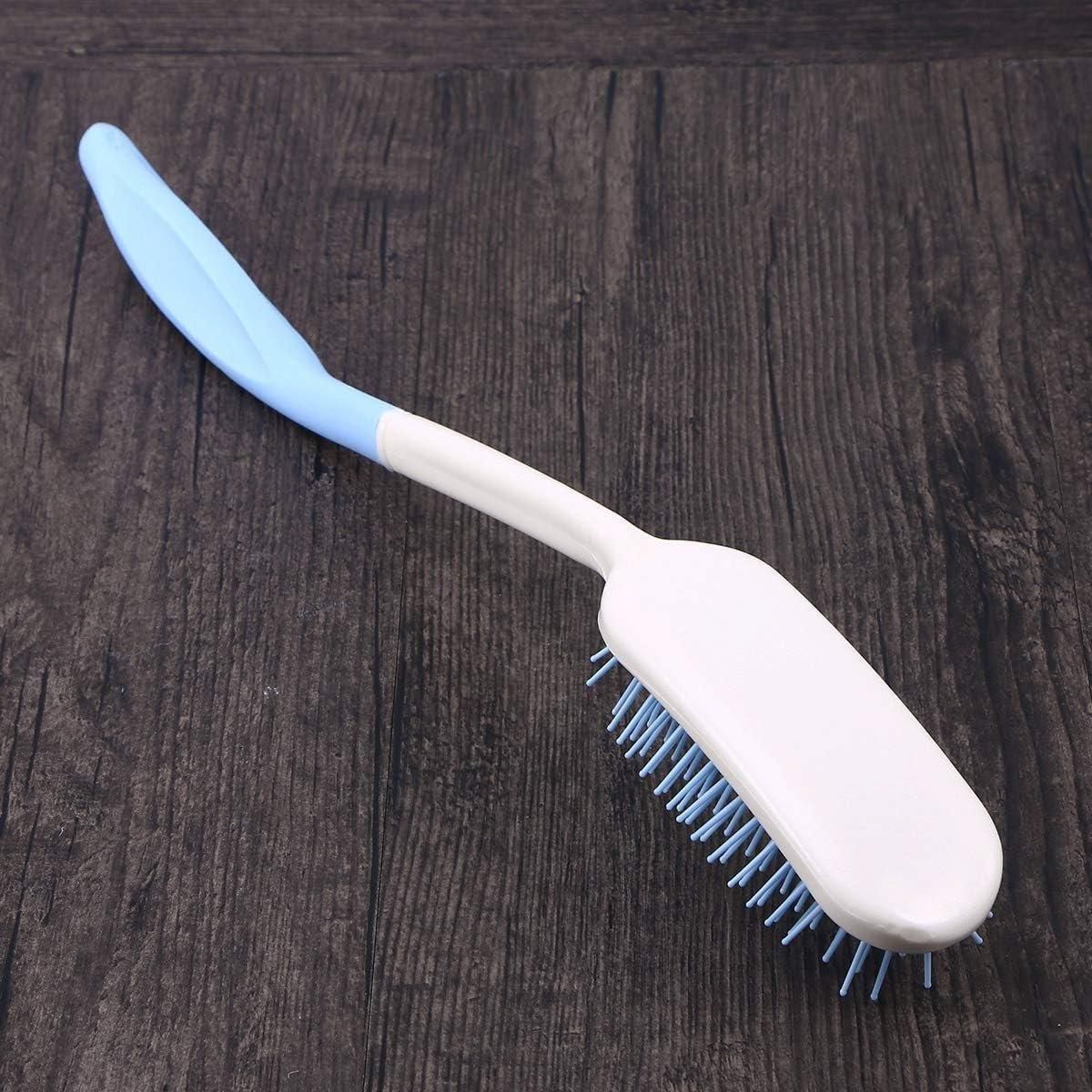 Premium Extra Long Handle Hair Comb and Brush for Elderly Limited Mobility Users