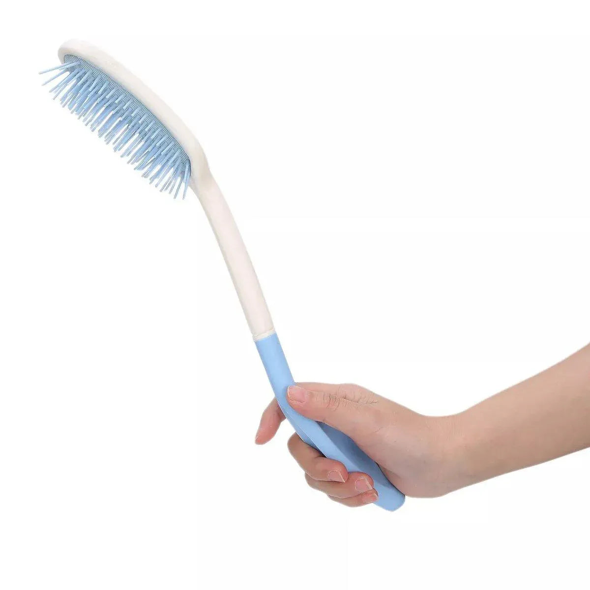 Premium Extra Long Handle Hair Comb and Brush for Elderly Limited Mobility Users