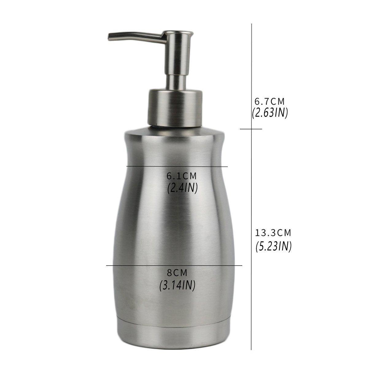 400ML 304 Stainless Steel Liquid Soap Dispenser