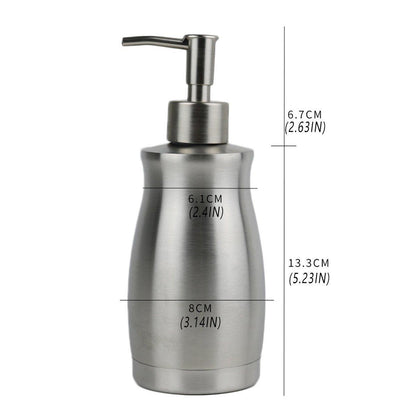 400ML 304 Stainless Steel Liquid Soap Dispenser