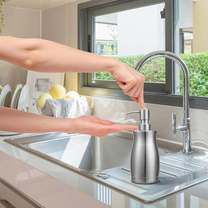 400ML 304 Stainless Steel Liquid Soap Dispenser