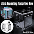 Premium Acrylic Aquarium Isolation Box with 304SS Mesh - 15cm