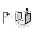 Premium Acrylic Aquarium Isolation Box with 304SS Mesh - 15cm