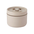 Premium Insulated Stainless Steel Lunch Container – Beige 350ml
