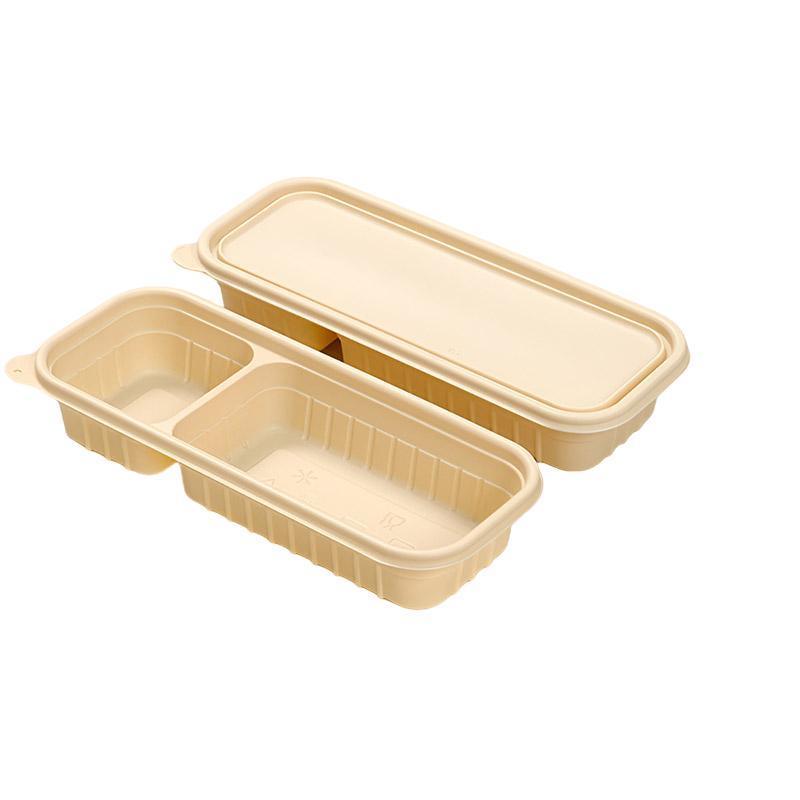 Biodegradable Corn Starch Meal Prep Containers Lids Durable Multi Compartment - C1 - SuperSaverAU - view 6