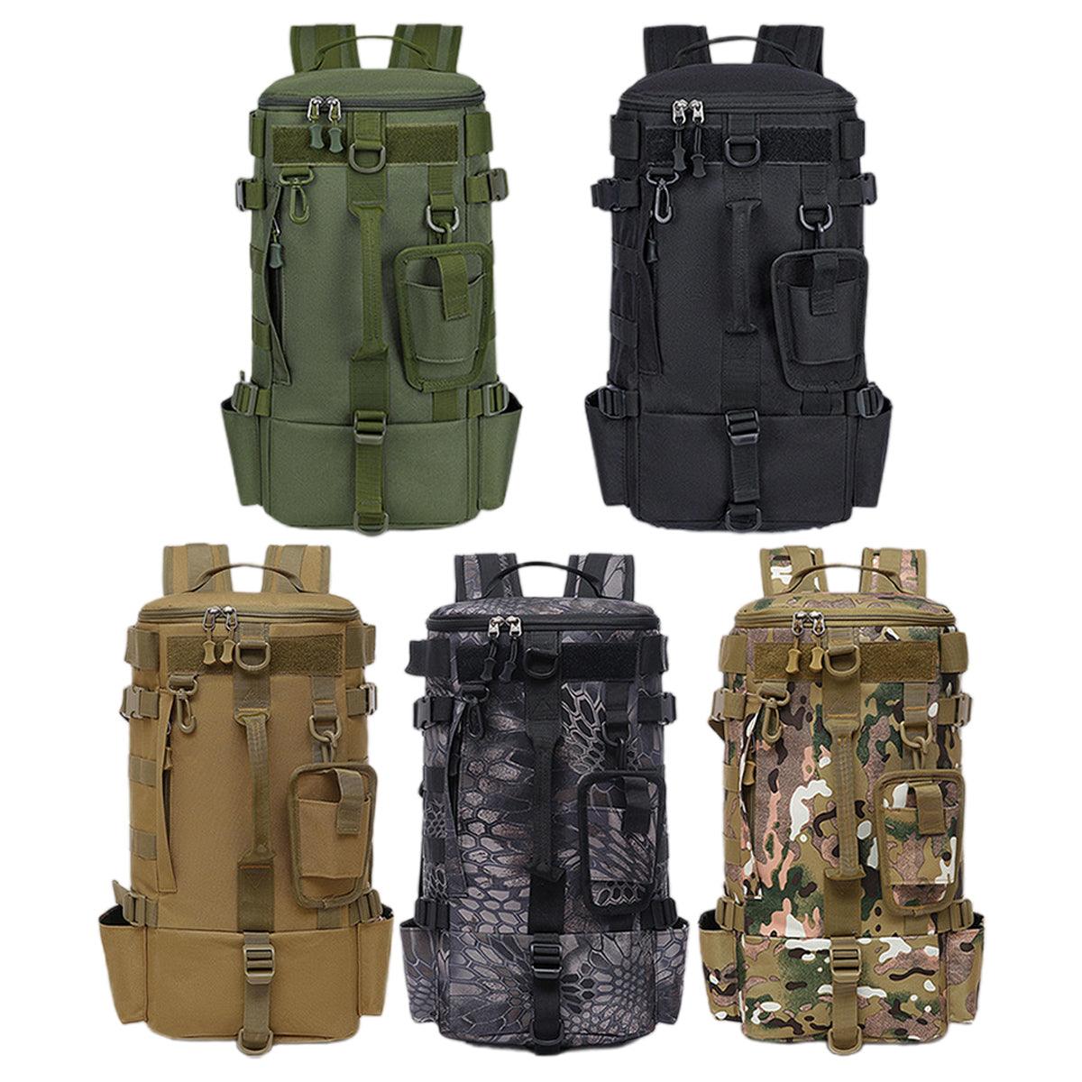 Waterproof Fishing Tackle Bag Large Capacity Multi Functional Shoulder Storage - Black - SuperSaverAU - view 2