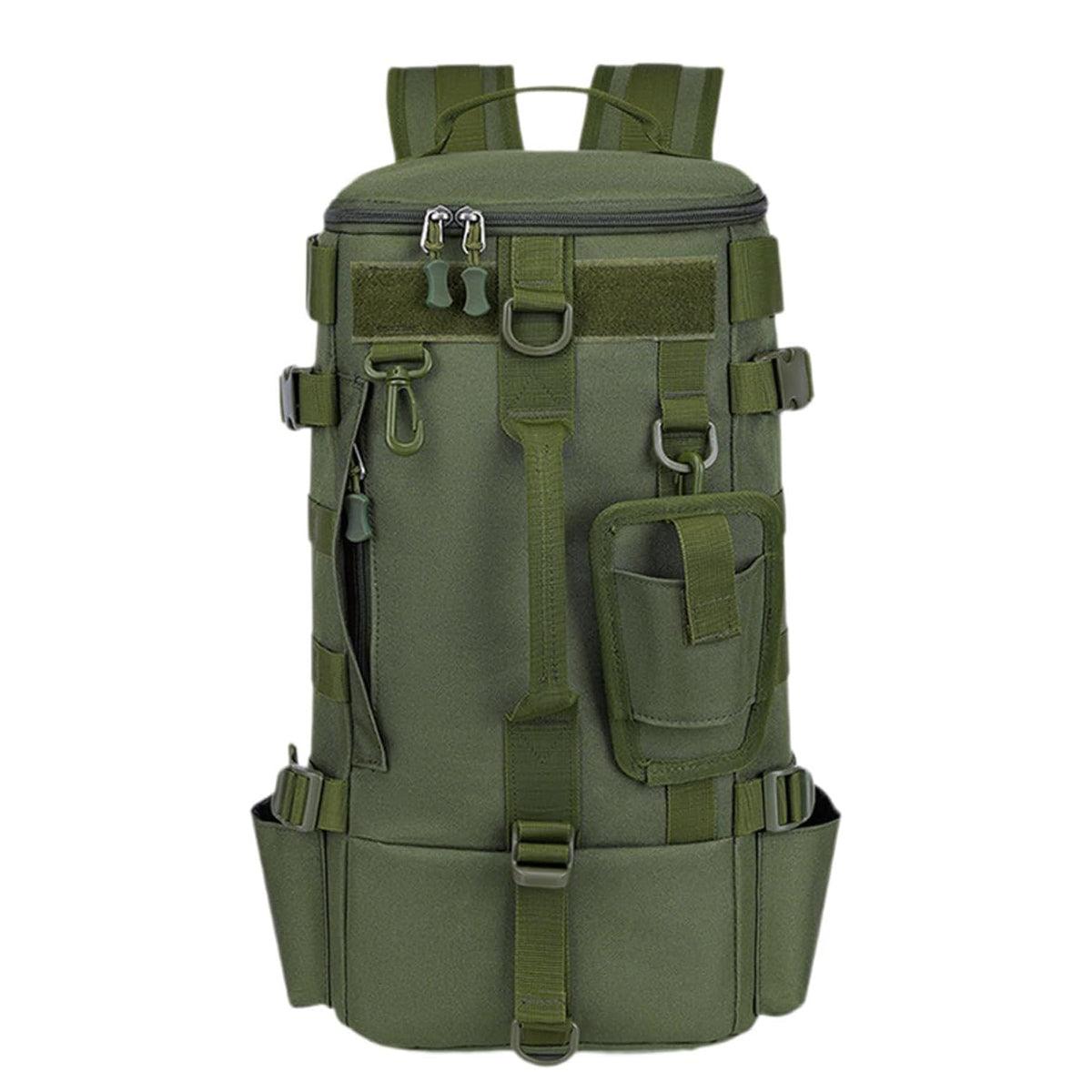 Waterproof Fishing Tackle Bag Large Capacity Multi Functional Shoulder Storage - Khaki Camouflage - SuperSaverAU - view 4