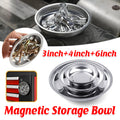 Premium 3 Piece Magnetic Parts Tray Set - 3, 4 & 6 Inch
