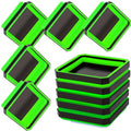 Premium 10 Piece Silicone Magnetic Tool Tray Set - Green