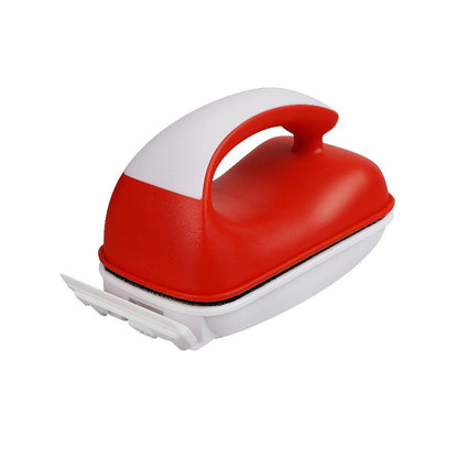 Magnetic Aquarium Glass Cleaner Brush - Double-Sided, Ergonomic, M Size